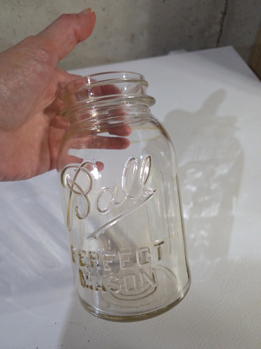 Ball Perfect Mason Clear Glass Jar